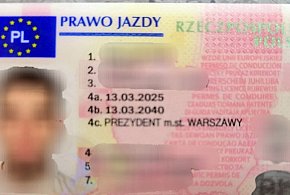 Prawo jazdy kupił w internecie. Dużo za nie zapłacił i... już je stracił!-79326