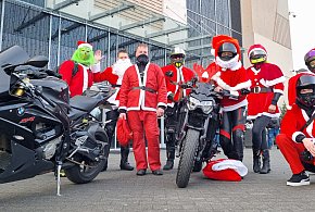 Mikołaje na motocyklach w Mikołajki w Lesznie (zdjęcia, film)-81129