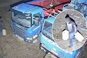 Włamał się do ciężarówki, ukradł paliwo. Był już notowany za...-81630