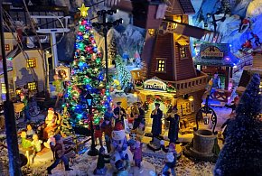 Zimowe miasteczko pani Katarzyny ożywa przed świętami (zdjęcia, film)-81754