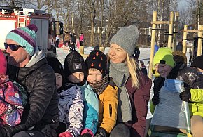 Kulig wokół zbiornika w Zaborowie. To był strzał w 10! (zdjęcia, film)-82264