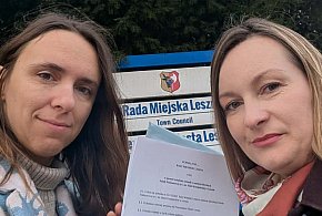 Kilkaset podpisów w obronie Szkoły Podstawowej nr 1 w Lesznie-82453