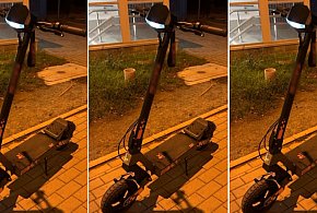 Kradzioną hulajnogą pojechał do szkoły. A policja za nim