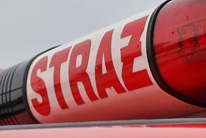 Wypadek na poligonie. Ranny 35-letni mężczyzna trafił do szpitala