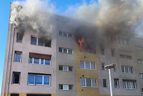 Tragiczny pożar. Mężczyzna walczy o życie. Rodzina liczy na pomoc (zdjęcia)