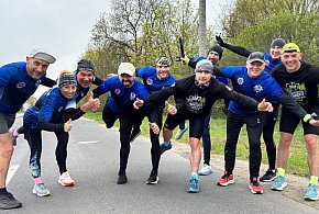 Solidarność formacji mundurowych w biegu sztafetowym (zdjęcia)