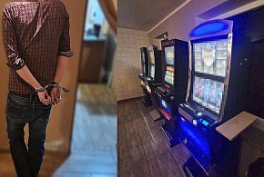 Automaty zabezpieczone, 31-latek z zarzutem (zdjęcia)