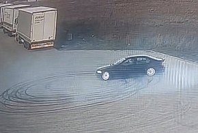 Ostre sankcje za driftowanie. Młody kierowca stracił prawo jazdy (film)