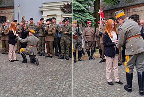 Niespodziewane oświadczyny na Święcie Pułku w Lesznie (zdjęcia, film)