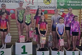 Udany występ akrobatek CRC Leszno w Szczecinku (zdjęcia)
