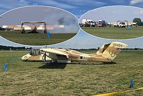 Incydent przed Antidotum AirShow. Czy pokazy ruszą planowo? (zdjęcia)