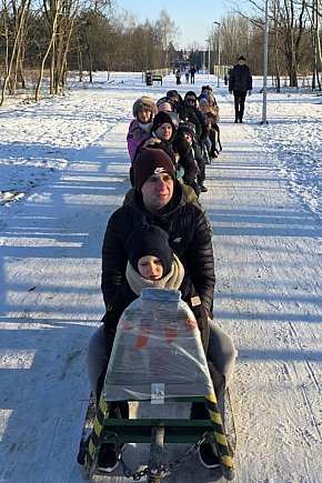 Kulig nad zbiornikiem w Zaborowie-11858