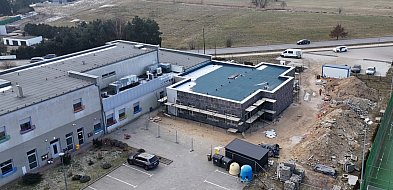 Budowa żłobka gminnego w Rydzynie coraz bliżej finału (film)