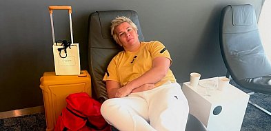 Anita Włodarczyk w drodze do domu. Kiedy dotrze do Polski?