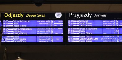 Zadziałał minister i dworcowe wyświetlacze działają!