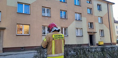 Zadymienie w mieszkaniu przy ul. Wojska Polskiego (film)