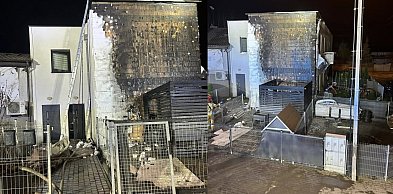 Spaliła się altana. Pożar przeniósł się na dom (zdjęcia)