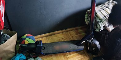 Ukradł hulajnogę. Zarzut usłyszał także paser. Pojazd odzyskany