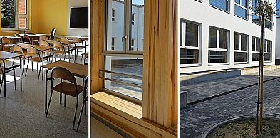 Uczniowie z Wilkowic rozpoczynają naukę w rozbudowanej szkole (zdjęcia)