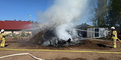 Strażacy użyli kamery termowizyjnej