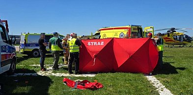 Agresywny zakręt spadochroniarza.  Oświadczenie w sprawie tragedii na lotnisku