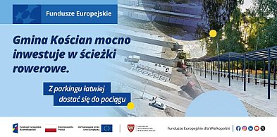 Gmina Kościan mocno inwestuje w ścieżki rowerowe