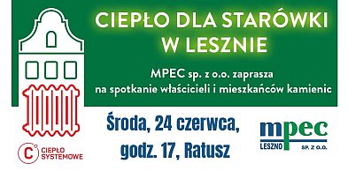 Ciepło dla Starówki. Miasto oferuje dotacje, MPEC darmowe przyłącza