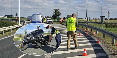 Śmiertelny wypadek motocyklisty. Zginął mieszkaniec Leszna (zdjęcia)-78566