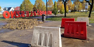 Aleja Gwiazd Żużla w Lesznie. Nie ma motocykli, są śmieci (zdjęcia)-79928