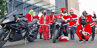 Mikołaje na motocyklach w Mikołajki w Lesznie (zdjęcia, film)-81129