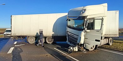 Utrudnienia na S5. Droga zablokowana w związku z kolizją tira-81588