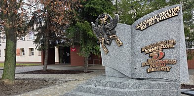 Pomnik przed szkołą w Lesznie gotowy. Powstał w ekspresowym tempie (zdjęcia)-81784