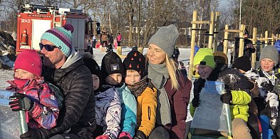 Kulig wokół zbiornika w Zaborowie. To był strzał w 10! (zdjęcia, film)-82264