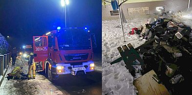 Od zwarcia spaliła się spiżarnia. Są duże straty (zdjęcia)-82369