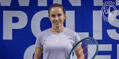 Katarzyna Kawa już trenuje na kortach Akwawit w Lesznie-82534