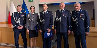 Awanse leszczyńskich policjantów na pierwszy stopień aspirancki (zdjęcia)