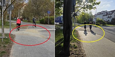 Mamy to! Nowa ścieżka wzdłuż Ostroroga została naprawiona (zdjęcia)