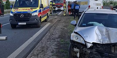 Wypadek na S5. Policja wykonuje czynności. Droga jest zamknięta (zdjęcia)