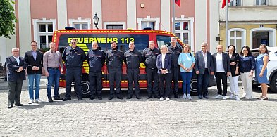 Strażacy z Kloster Lehnin dojechali. Mają dużo do zobaczenia (zdjęcia, film)