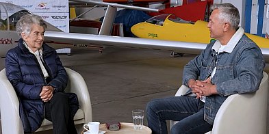 Adela Dankowska: uwielbiała latać z bocianami, wylatała Medal Lilienthala-79916