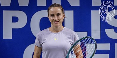 Katarzyna Kawa już trenuje na kortach Akwawit w Lesznie-82534