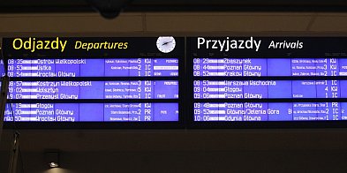 Zadziałał minister i dworcowe wyświetlacze działają!