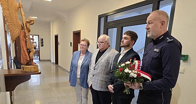 Pamiętali o rocznicy śmierci policjanta. Był dzielnicowym w Lipnie (zdjęcia)