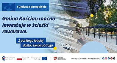 Gmina Kościan mocno inwestuje w ścieżki rowerowe