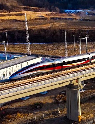 Sieć kolei dużych prędkości w Chinach przekroczyła 50 tys. km-82066