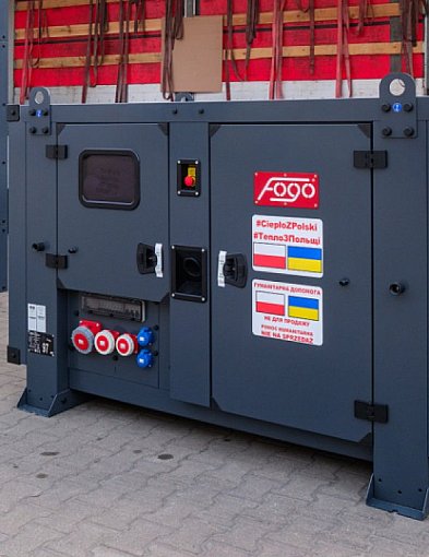 FOGO zabiera głos w sprawie agregatów wysyłanych na Ukrainę