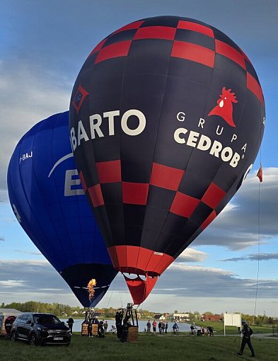 Nowe balony na leszczyńskim niebie. Debiut miały w Rydzynie (zdjęcia, film)