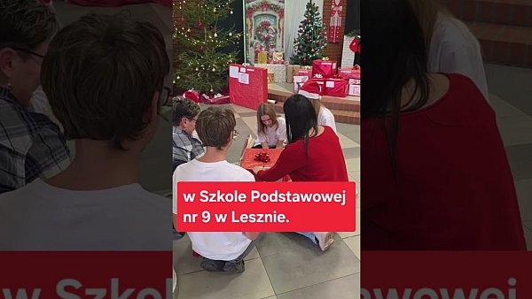 Szlachetna Paczka w Szkole Podstawowej nr 9 w Lesznie