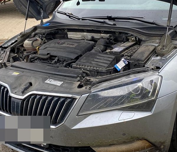 Pożar garażu. Uszkodzone także auto-78568