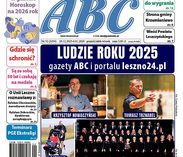 Oto Ludzie Roku 2025! Wybrani przez dziennikarzy ABC i leszno24.pl-81847
